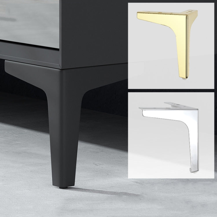 LH-J0016 Metal TV Cabinet Sofa Leg, Height: 15cm(Titanium) - Furniture Accessories by PMC TechLife | Online Shopping South Africa | PMC TechLife