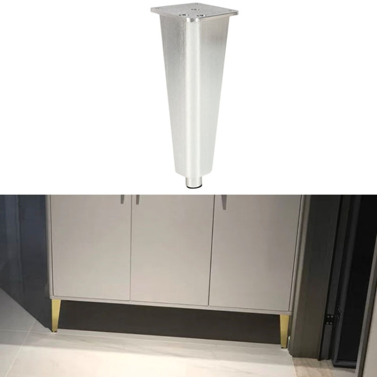 Adjustable All Aluminium Furniture Stand Legs, Height: 35cm(Silver) - Furniture Accessories by PMC TechLife | Online Shopping South Africa | PMC TechLife