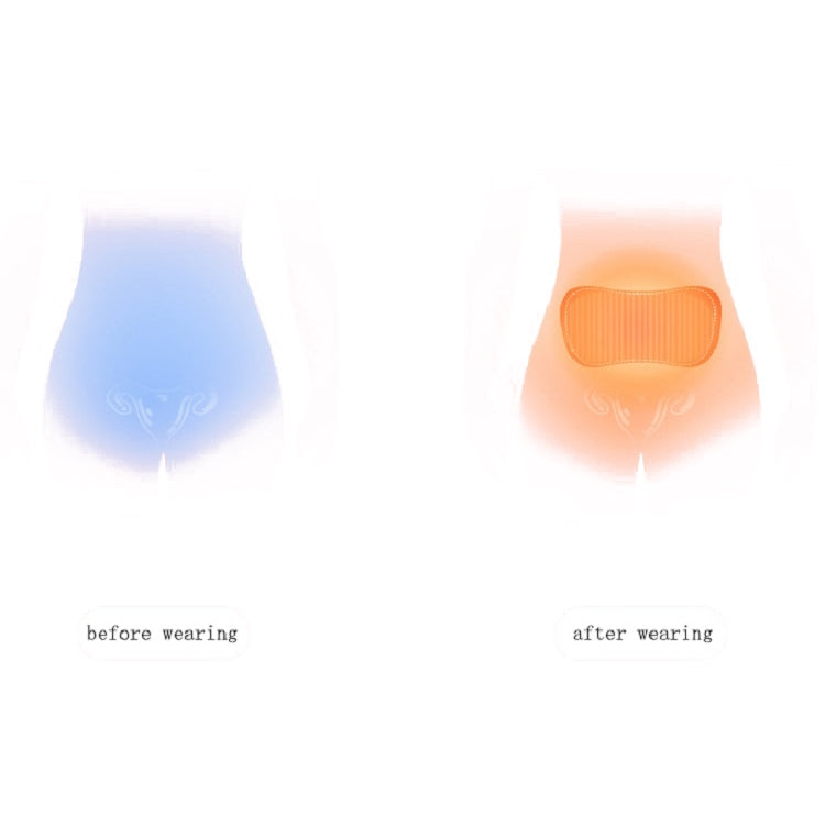 Electric Heating Uterus Warming Belt, Specification: English(White) - free shipping - PMC TechLife - Order now!