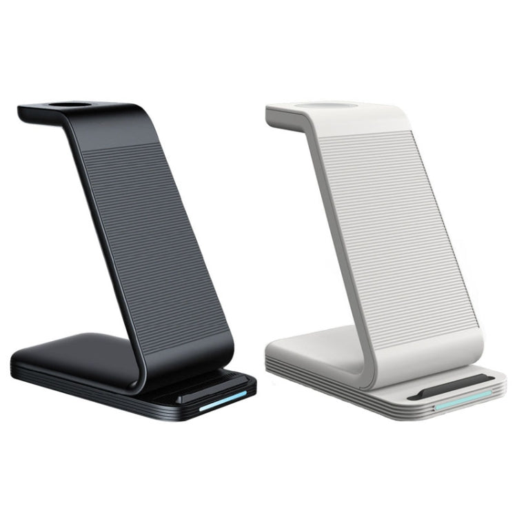 D2 3 In 1 15W Wireless Vertical Charger(White) - free shipping - PMC TechLife - Order now!