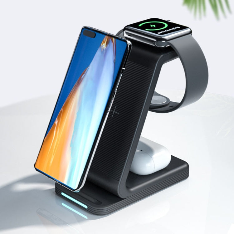 D2 3 In 1 15W Wireless Vertical Charger(White) - free shipping - PMC TechLife - Order now!