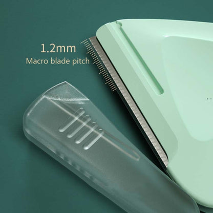 2 PCS/Box Small Triangular Eyebrow Trimmer(White + Green) - Manual Razor by PMC Jewellery | Online Shopping South Africa | PMC Jewellery