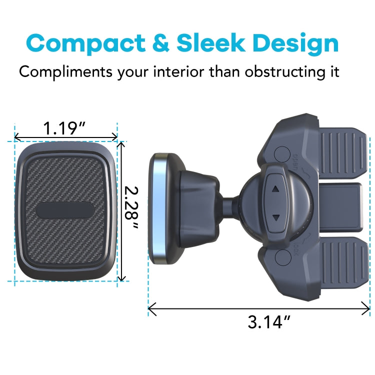 Car Outlet Bracket Card Buckle Car CD Mouth Bracket(M07-CD5) - Car Holders by PMC Jewellery | Online Shopping South Africa | PMC Jewellery