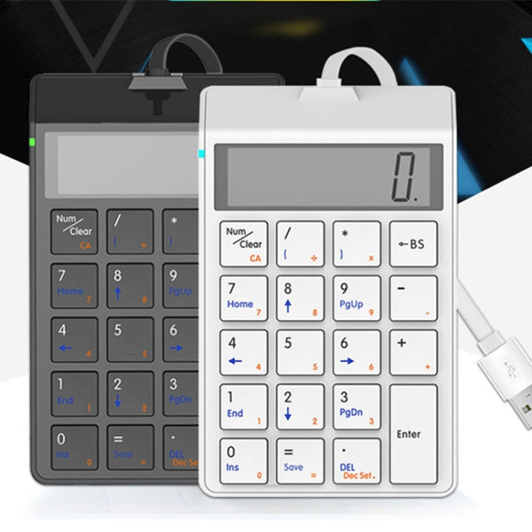 Sunreed SKB886S 19 Keys Wired Keypad With Digital USB Interface, Cable Length: 1.5m(Black) - free shipping - PMC TechLife - Order now!