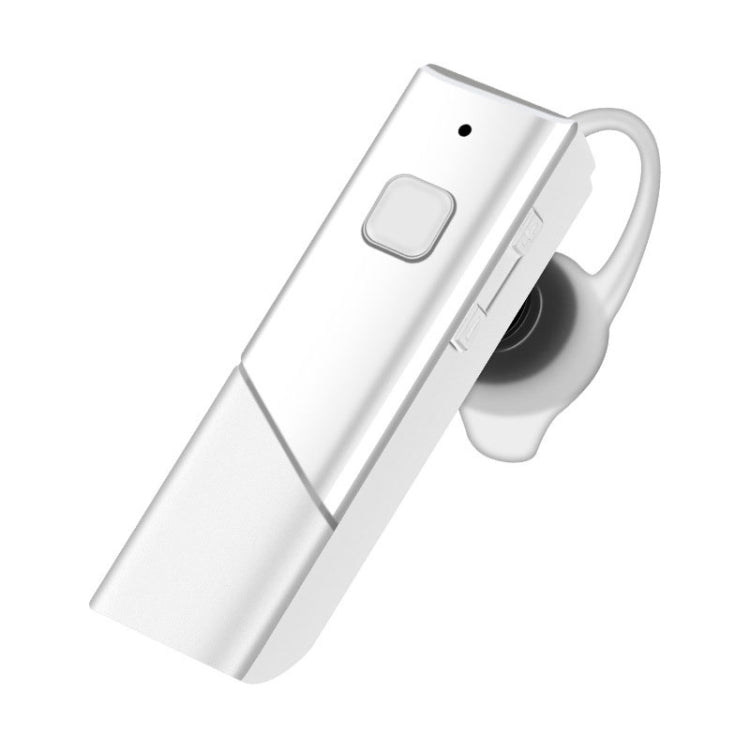 Single Ear 4.2 Bluetooth Headset Stereo HIFI Sports Wireless Bluetooth Headset(A1 White) - Bluetooth Earphone by PMC TechLife | Online Shopping South Africa | PMC TechLife