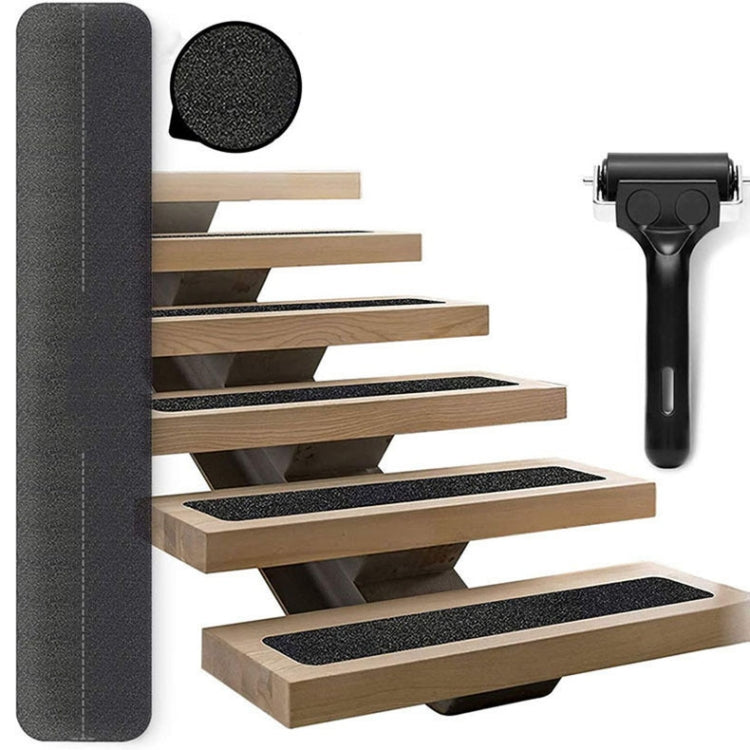15 PCS PEVA  Rubber Non-marking Step Non-slip Tape,Size:  10 x 60cm(Gravel Black) - Adhesives & Sealers by PMC TechLife | Online Shopping South Africa | PMC TechLife