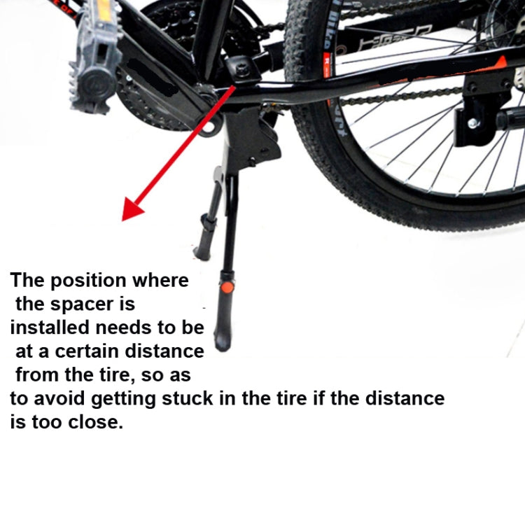 Bicycle Mountain Bike Foot Support Adjustable Middle Support(Black) - free shipping - PMC TechLife - Order now!