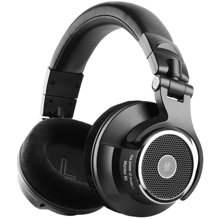 OneOdio M80 Open Three-band Balanced Monitor Mixer Studio DJ HIFI Wired Headset, Cable Length: 3m(Black) - Multimedia Headset by OneOdio | Online Shopping South Africa | PMC Jewellery | Buy Now Pay Later Mobicred