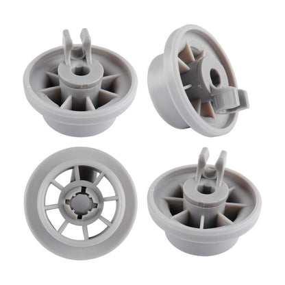 4 PCS Wheels for Bosch Siemens Neff 165314 Dishwasher Accessories(Light Grey) - Dish Washers & Accessories by PMC Jewellery | Online Shopping South Africa | PMC Jewellery