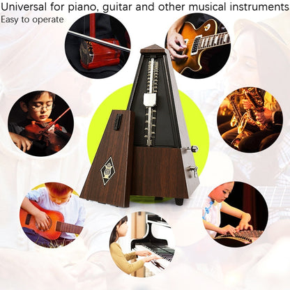 FRIEND Tower Mechanical Terrace Piano Guitar Violin Universal Rhythm Instrument(Tower Mahogany Color) - Stringed Instruments by PMC Jewellery | Online Shopping South Africa | PMC Jewellery