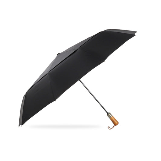 PARACHASE Ten-bone Double-layer Large Windproof Business Automatic Folding Umbrella(Black) - Umbrellas by PARACHASE | Online Shopping South Africa | PMC Jewellery | Buy Now Pay Later Mobicred