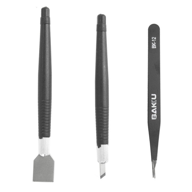 BAKU Solder Slurry Removal Scraper Tweezers Set(BK-7280) - free shipping - PMC TechLife - Order now!