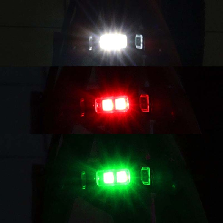 Bicycle Night Ride Warning Light Motorcycle Airplane Light UAV USB Charging Night Light(Black) - Taillights by PMC TechLife | Online Shopping South Africa | PMC TechLife