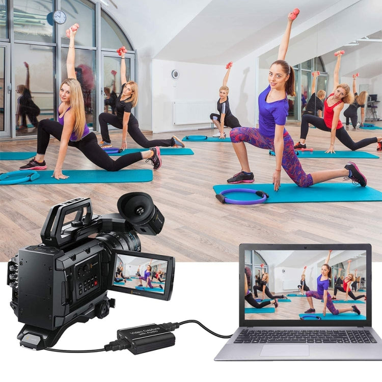 USB To HDMI HD Video Capture Card Supports 4K X 2K - Video Capture Solutions by PMC TechLife | Online Shopping South Africa | PMC TechLife