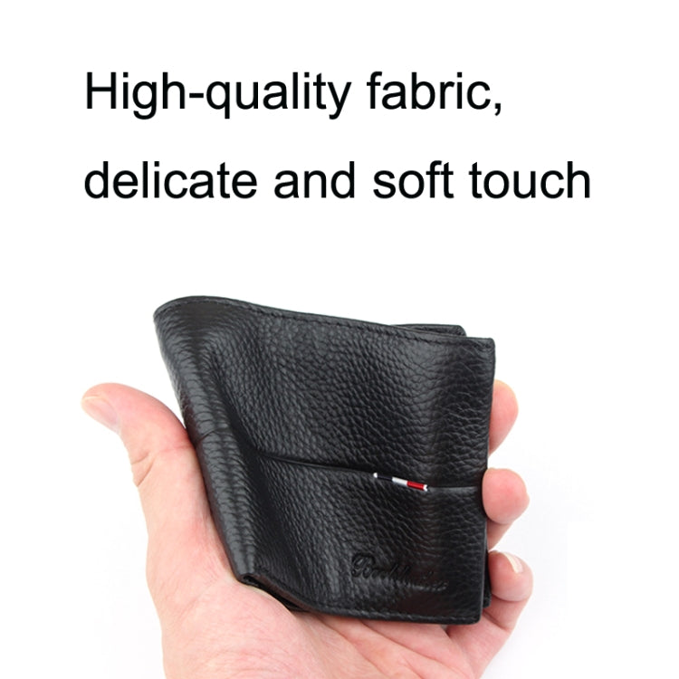 Baweisi A-6595-1 Men Casual Short RFID Wallet Multifunctional Card Holder - Antimagnetic RFID Package by Baweisi | Online Shopping South Africa | PMC Jewellery | Buy Now Pay Later Mobicred