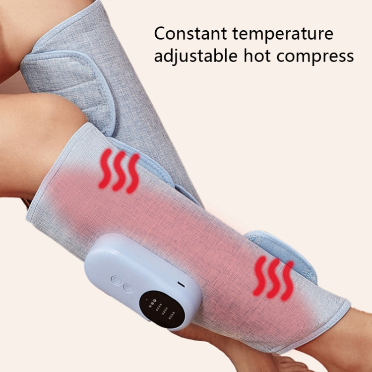 Home Constant Temperature Wireless Leg Massage, Style: Gray Single Hot Compress+Air Pressure+Vibration - Massage & Relaxation by PMC Jewellery | Online Shopping South Africa | PMC Jewellery