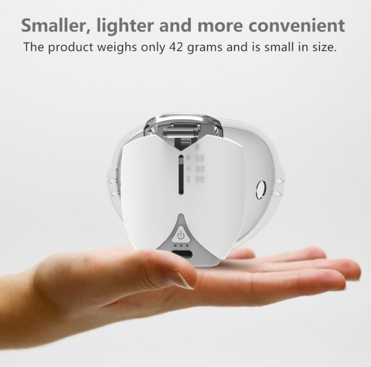 Hands-free Wearable Micro-mesh Nebulizer for Adults and Children ,Style: With EU Plug(Silver White) - free shipping - PMC TechLife - Order now!