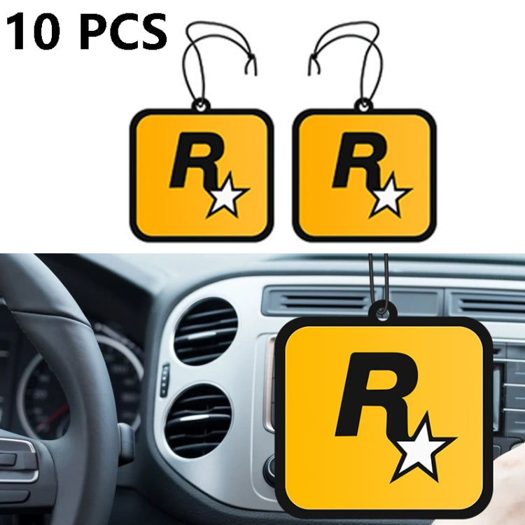 10 PCS Car Perfume Pendant Fragrance Decoration(R Star) - free shipping - PMC TechLife - Order now!