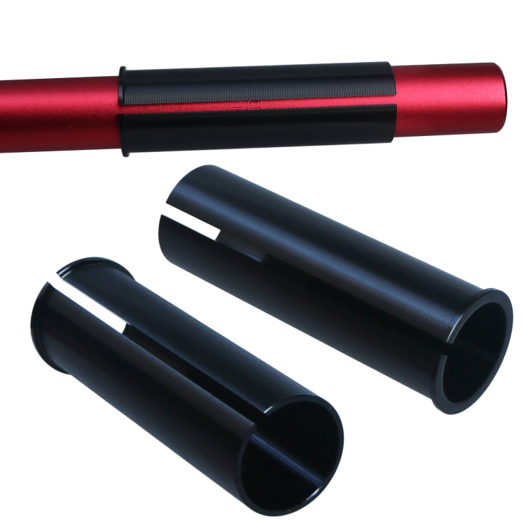 2 PCS FMFXTR Bicycle Seat Tube Reducer Sleeve Conversion Sleeve, Specification: 31.6mm To 27.2mm - Bicycle Seat Posts by FMFXTR | Online Shopping South Africa | PMC TechLife | Buy Now Pay Later Mobicred