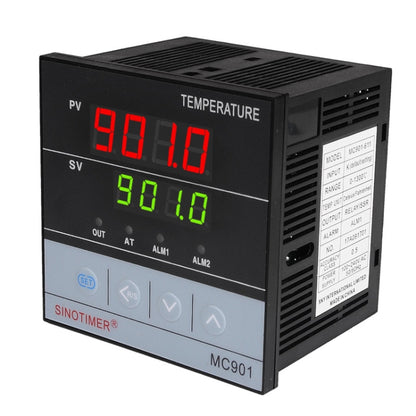 SINOTIMER MC901 Short Shell PID Smart Temperature Control Instrument Heating Refrigeration Relay - Thermostat & Thermometer by SINOTIMER | Online Shopping South Africa | PMC Jewellery