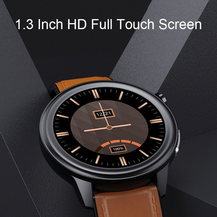 LOANIY E80 1.3 Inch Heart Rate Detection Smart Watch, Color: Black Steel - Smart Watches by LOANIY | Online Shopping South Africa | PMC Jewellery | Buy Now Pay Later Mobicred