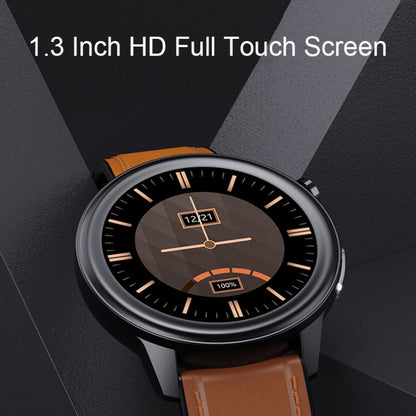 LOANIY E80 1.3 Inch Heart Rate Detection Smart Watch, Color: Black Steel - Smart Watches by LOANIY | Online Shopping South Africa | PMC Jewellery | Buy Now Pay Later Mobicred