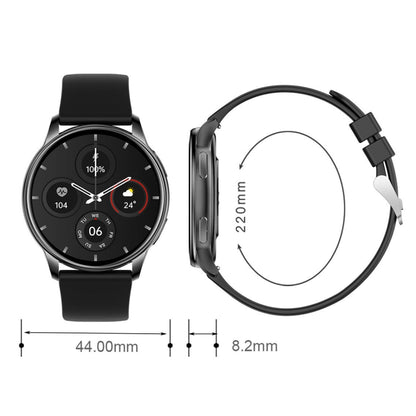 Wearkey Y23 1.32 Inch Health Monitoring Smart Watch with Password Lock(Black) - Smart Watches by Wearkey | Online Shopping South Africa | PMC Jewellery | Buy Now Pay Later Mobicred