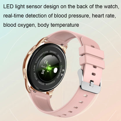 Wearkey Y23 1.32 Inch Health Monitoring Smart Watch with Password Lock(Pink) - Smart Watches by Wearkey | Online Shopping South Africa | PMC Jewellery | Buy Now Pay Later Mobicred