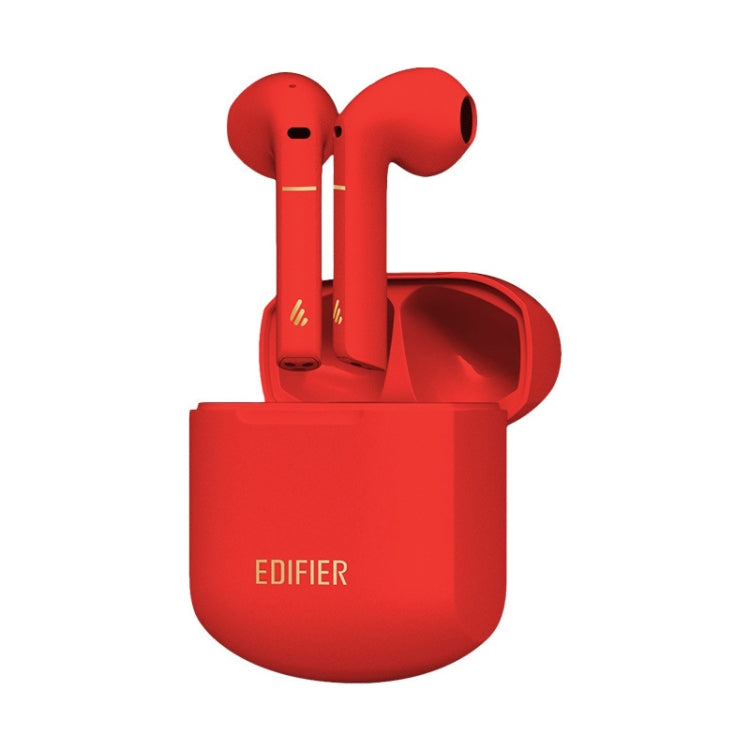 Edifier Z2 Plus Waterproof Touch Wireless Bluetooth Earphnoe(Red) - Bluetooth Earphone by Edifier | Online Shopping South Africa | PMC Jewellery | Buy Now Pay Later Mobicred