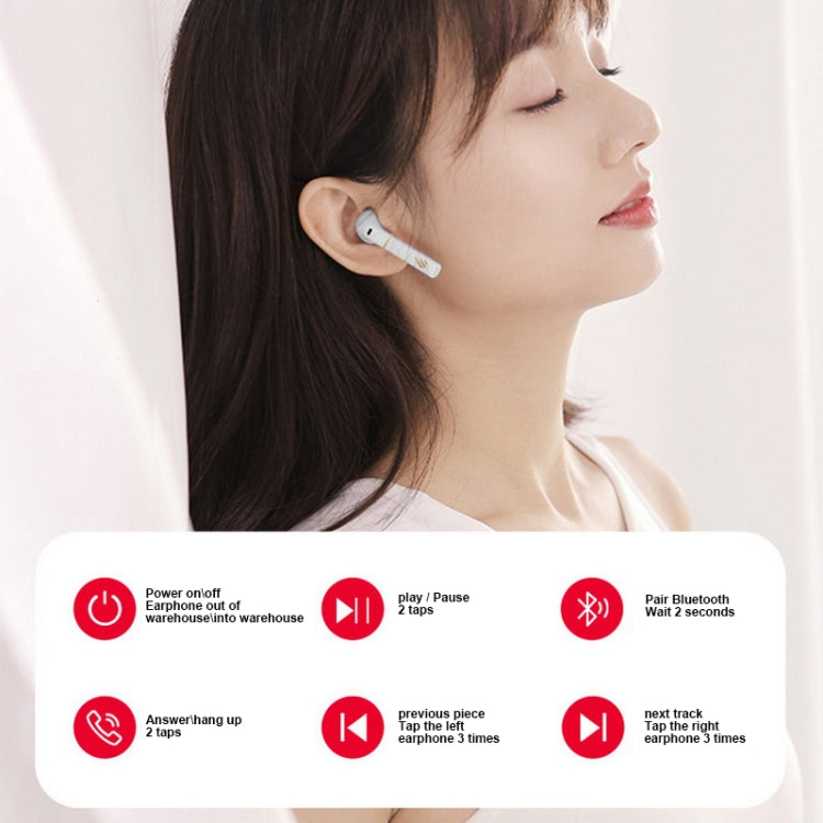 Edifier Z2 Plus Waterproof Touch Wireless Bluetooth Earphnoe(Red) - Bluetooth Earphone by Edifier | Online Shopping South Africa | PMC Jewellery | Buy Now Pay Later Mobicred