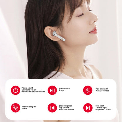 Edifier Z2 Plus Waterproof Touch Wireless Bluetooth Earphnoe(Red) - Bluetooth Earphone by Edifier | Online Shopping South Africa | PMC Jewellery | Buy Now Pay Later Mobicred