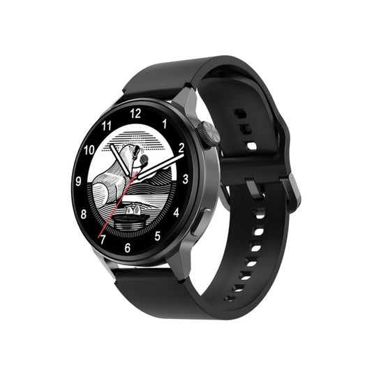 Wearkey DT4+ 1.36 Inch HD Screen Smart Call watch with NFC Function, Color: Black Silicone - Smart Watches by Wearkey | Online Shopping South Africa | PMC Jewellery | Buy Now Pay Later Mobicred