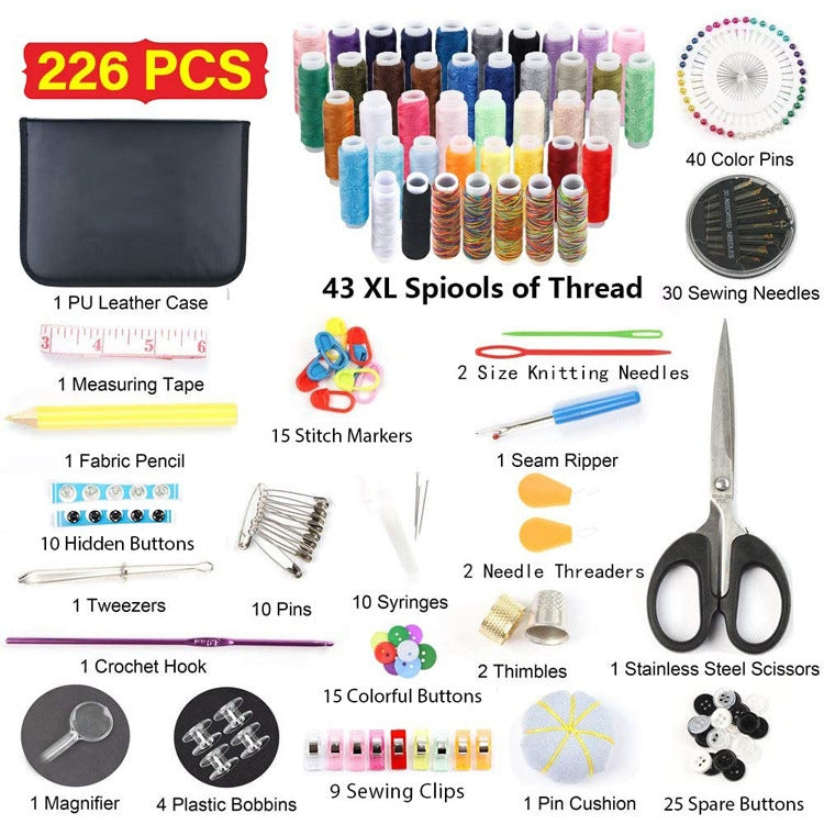 226 In 1 Multifunctional Portable Sewing Box Set - DIY Apparel Sewing by PMC Jewellery | Online Shopping South Africa | PMC Jewellery