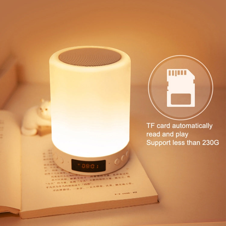 Bluetooth Speakers Pat Lights Charging Card Audio With Atmosphere Lamp(Ordinary Package) - Desktop Speaker by PMC TechLife | Online Shopping South Africa | PMC TechLife
