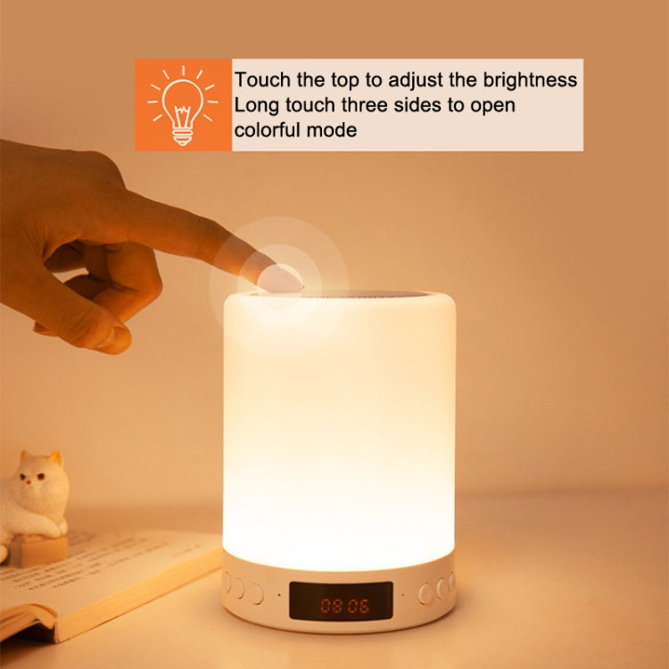 Bluetooth Speakers Pat Lights Charging Card Audio With Atmosphere Lamp(Ordinary Package) - Desktop Speaker by PMC TechLife | Online Shopping South Africa | PMC TechLife