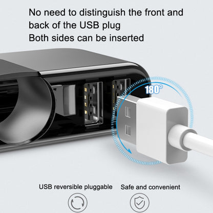 SHUNWEI Car Cigarette Lighter Charger 12/24V USB Converts Socket, Style: 3 Holes 2 USB Voltage - Car Charger by SHUNWEI | Online Shopping South Africa | PMC Jewellery | Buy Now Pay Later Mobicred