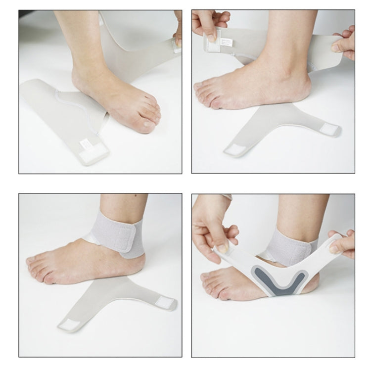 Thin Breathable Compression Ankle Sprain Fixation Strap, Size: Right Foot (L) - Corrector by PMC Jewellery | Online Shopping South Africa | PMC Jewellery