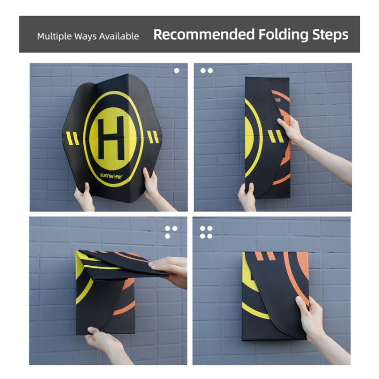 Sunnylife Drone Universal Double Sided Foldable Leather Helipad,Size:55 x 50cm - free shipping - PMC TechLife - Order now!
