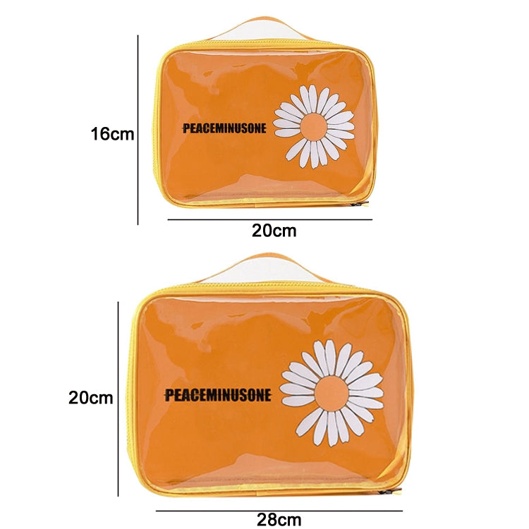 Travel Portable Transparent Large-Capacity Cosmetic Storage Bag, Specification: Small(Avocado) - Storage Boxes by PMC Jewellery | Online Shopping South Africa | PMC Jewellery