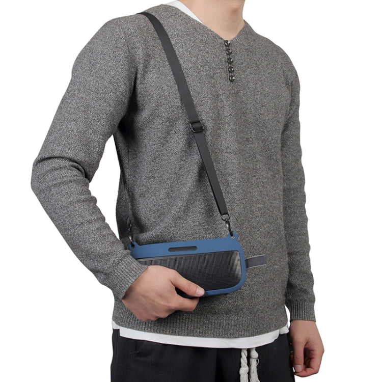 Speaker Silicone Protective Cover For Bose Soundlink Flex(Dark Blue) - Protective Case by PMC TechLife | Online Shopping South Africa | PMC TechLife