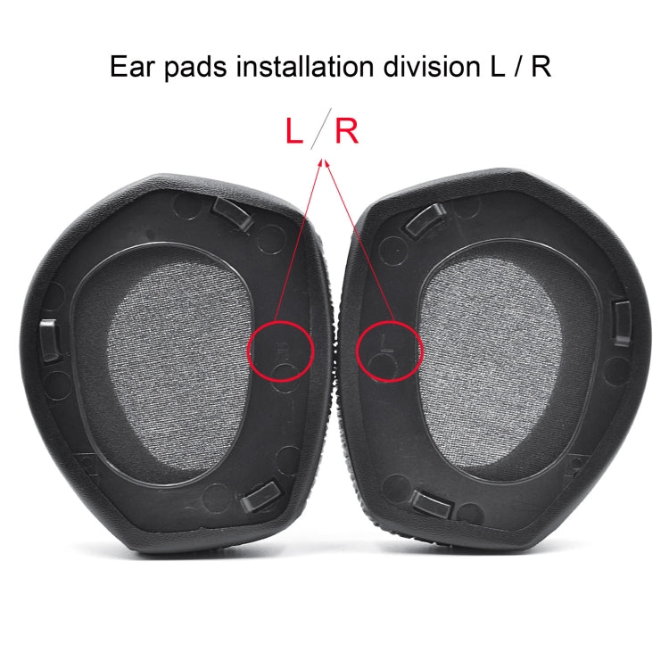 2 PCS Earpad for Sennheiser HDR RS165 RS175 RS185 RS195,Style: Protein Leather Earmuff - Earmuff & Pad by PMC TechLife | Online Shopping South Africa | PMC TechLife