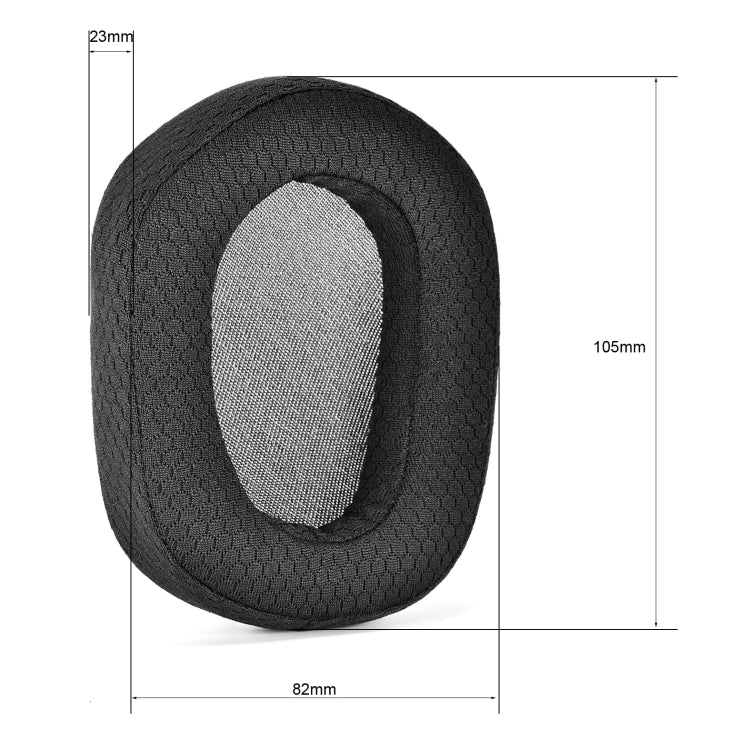 1 Pair Earmuffs Headphone Cover For Logitech G335(Black) - Earmuff & Pad by PMC TechLife | Online Shopping South Africa | PMC TechLife