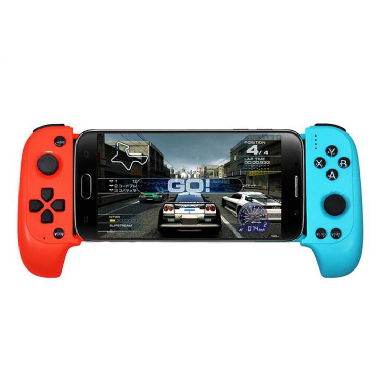 STK-7007F Wireless Bluetooth Stretch Gamepad Joystick For Android and IOS Phones(Red Blue) - Controller Gamepad by PMC Jewellery | Online Shopping South Africa | PMC Jewellery