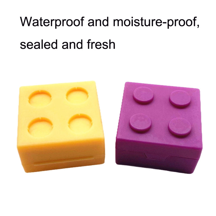 SD-J-406 28 Grids Portable Colorful Compartment Detachable Plastic Building Block Pill Box(As Show) - free shipping - PMC TechLife - Order now!