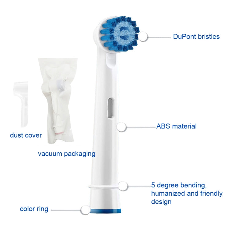 2 PCS For Oral-B Full Range of Electric Toothbrush Replacement Heads(Daily Cleaning) - Replacement Brush Heads by PMC Jewellery | Online Shopping South Africa | PMC Jewellery