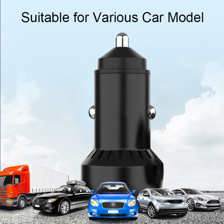 IBD352 Aluminum Alloy Dual Interface Car Charger, Spec: QC3.0 18W+PD 3.0 20W - Car Charger by PMC TechLife | Online Shopping South Africa | PMC TechLife