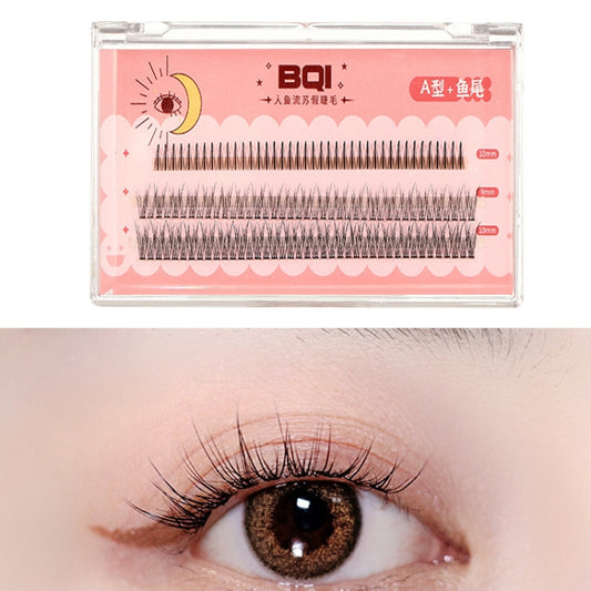 BQI B7229 Lightweight Natural Curling Three-dimensional Slim False Eyelashes, Style: Type A+Fishtail (120PCS) - Eyes by BQI | Online Shopping South Africa | PMC Jewellery | Buy Now Pay Later Mobicred