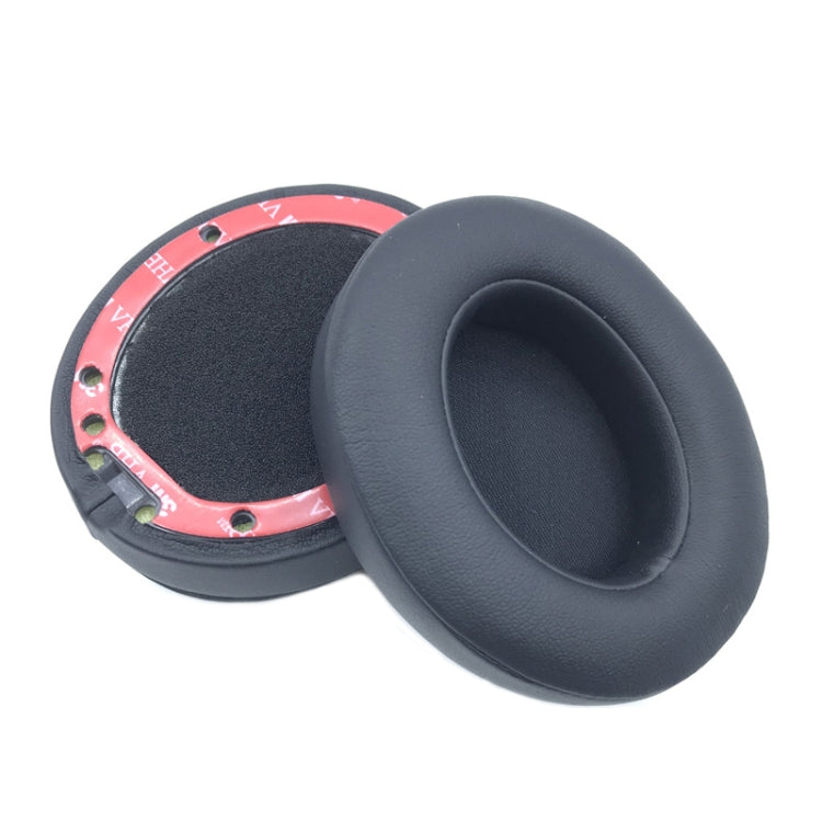 2 PCS Leather Soft Breathable Headphone Cover For Beats Studio 2/3, Color: Black - Earmuff & Pad by PMC TechLife | Online Shopping South Africa | PMC TechLife