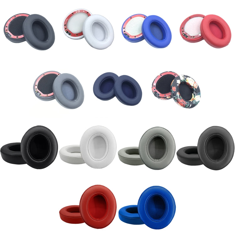 2 PCS Leather Soft Breathable Headphone Cover For Beats Studio 2/3, Color: Sheepskin Blue - Earmuff & Pad by PMC TechLife | Online Shopping South Africa | PMC TechLife