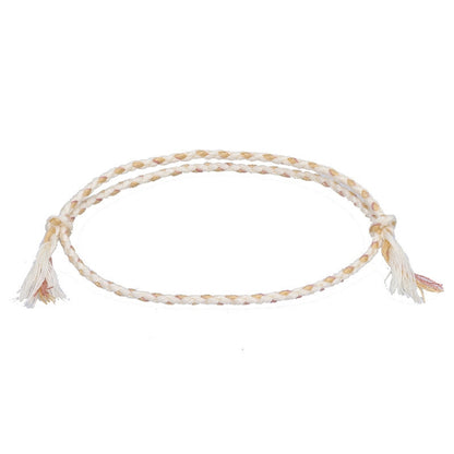 10pcs /Pack 1010-89 Four-strand Colorful Braided Rope Adjustable Bracelet(29) - Bracelets by PMC Jewellery | Online Shopping South Africa | PMC Jewellery | Buy Now Pay Later Mobicred